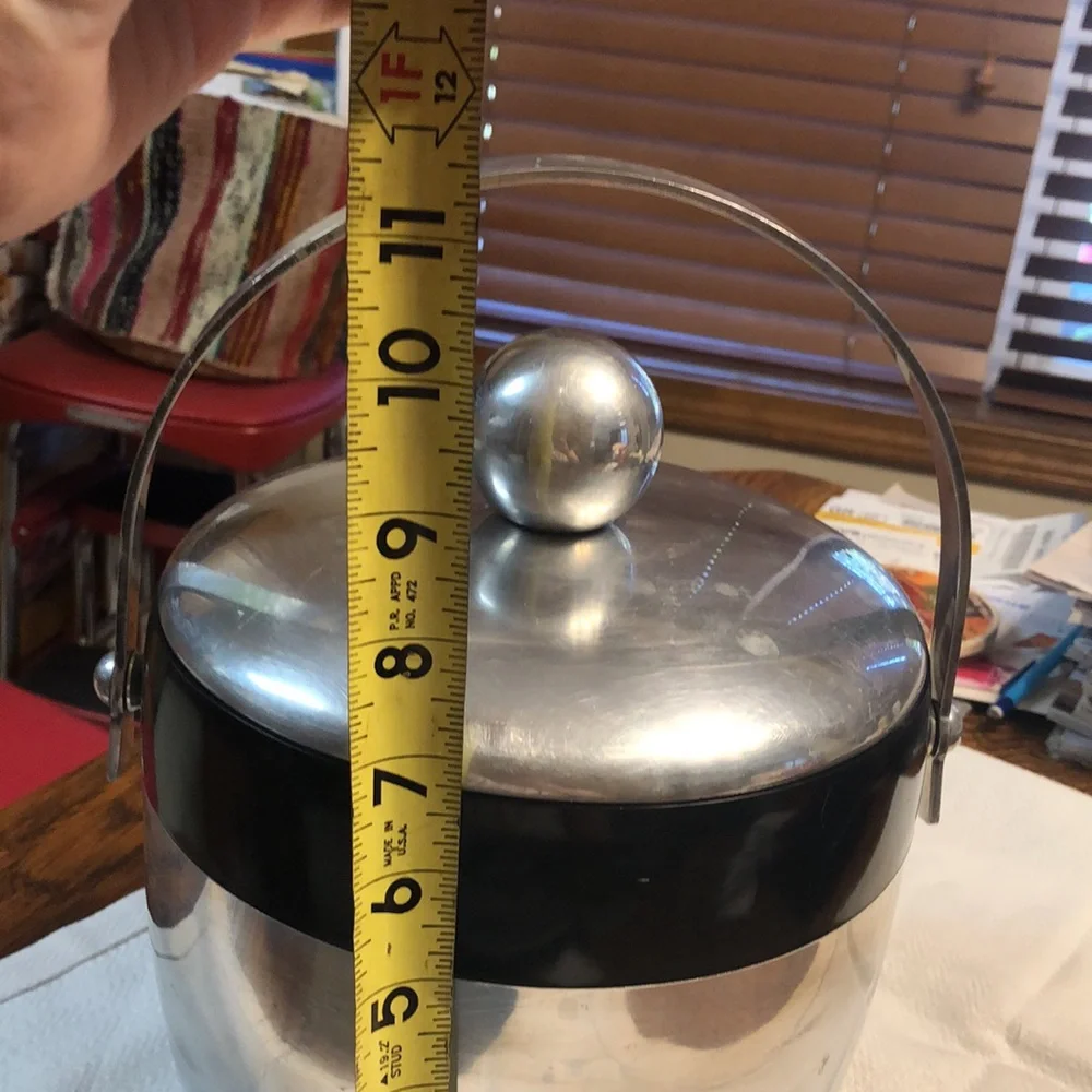 Aluminum MCM Ice Bucket by Kromex Vintage
